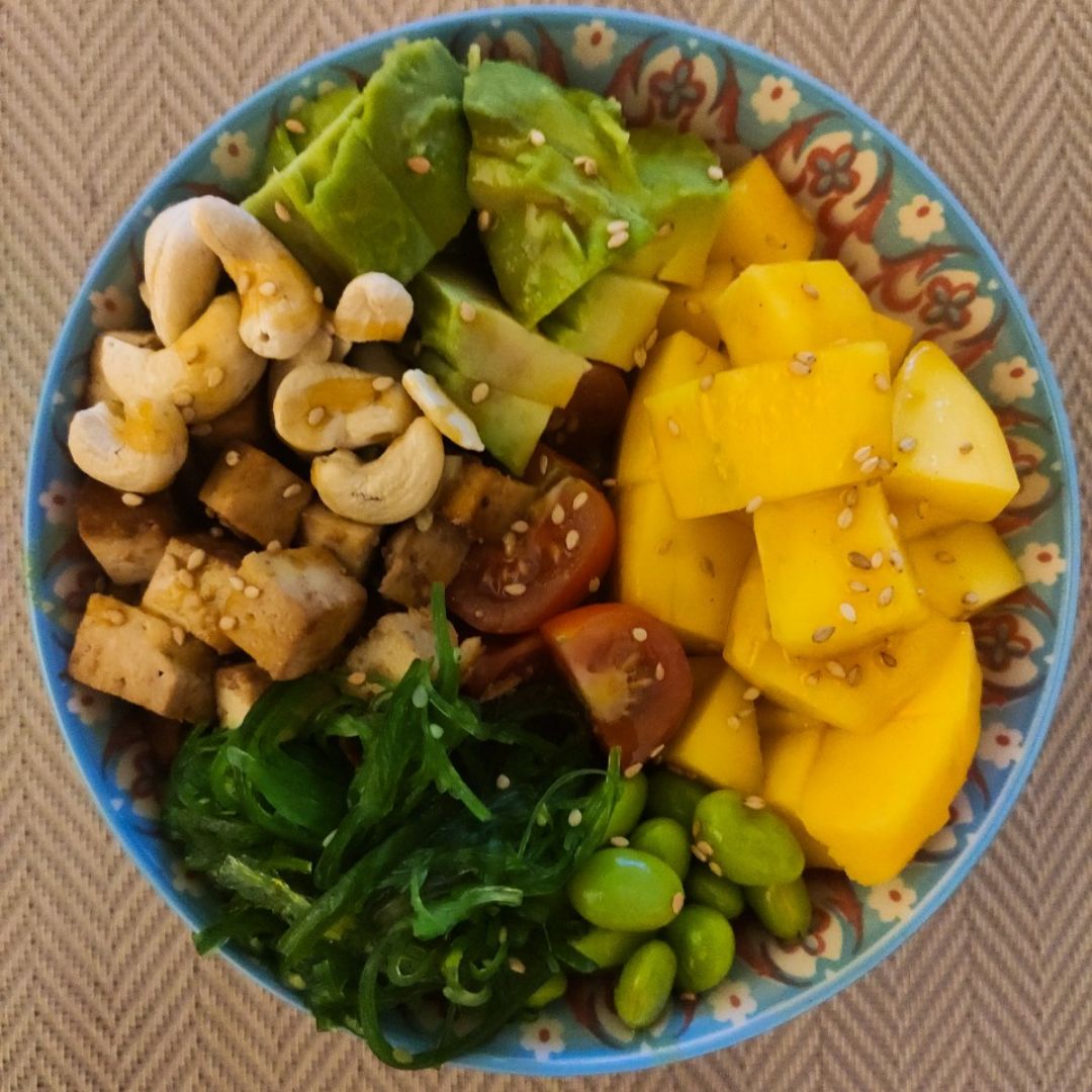 Poke bowl vegetariano