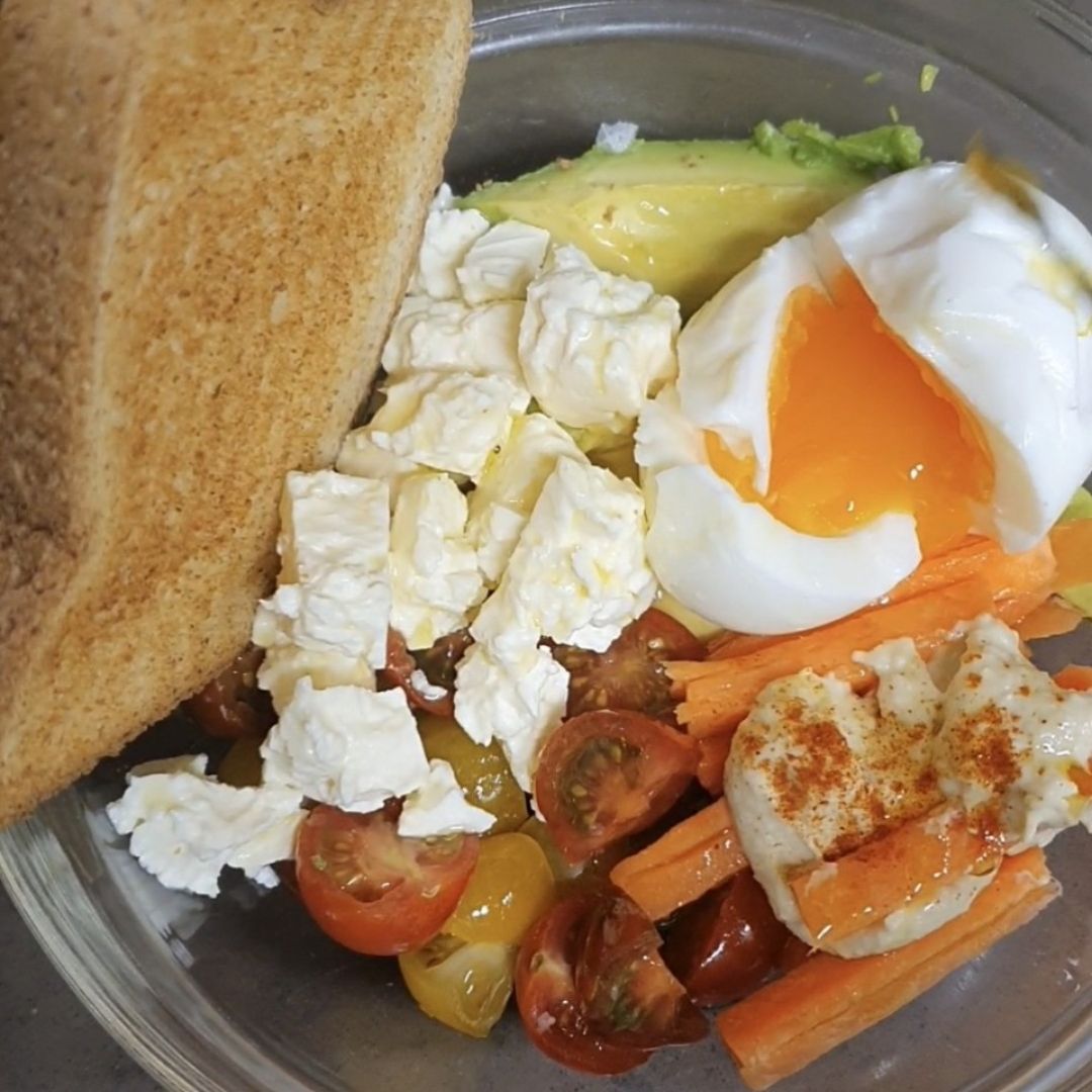 Bowl aguacate y huevo