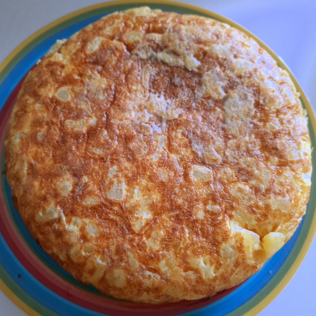 Tortilla de patata cocida