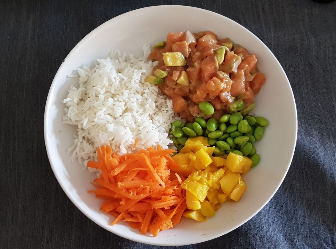 Poke bowl salmón Poke bowl salmón