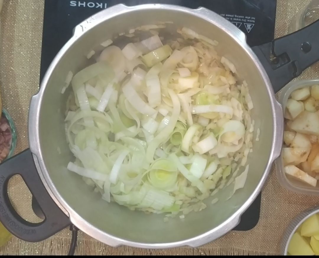 Vichyssoise de pera Paso 2 Vichyssoise de pera Paso 2