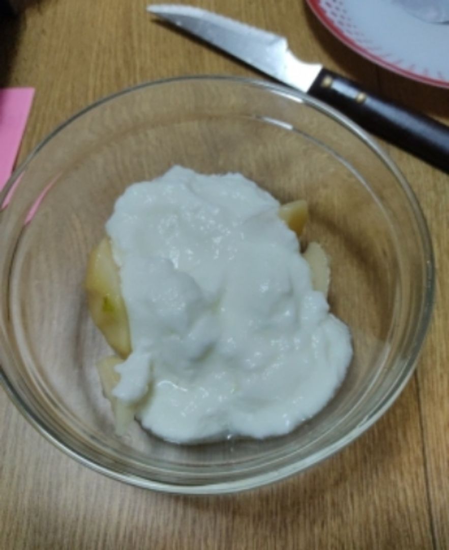Yogur de pera Yogur de pera