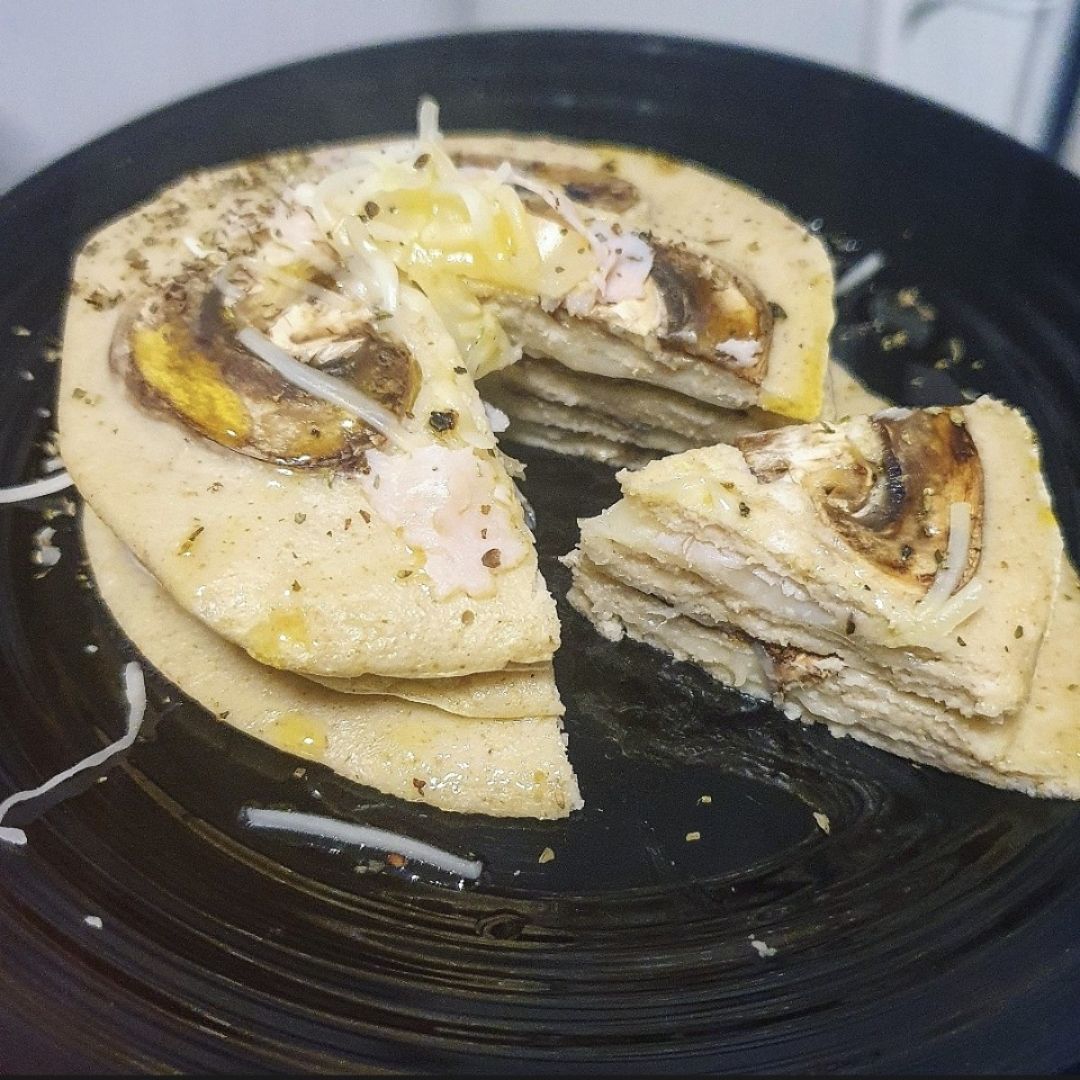 Tortitas sabor pizza 🥞🍕🥞🍕