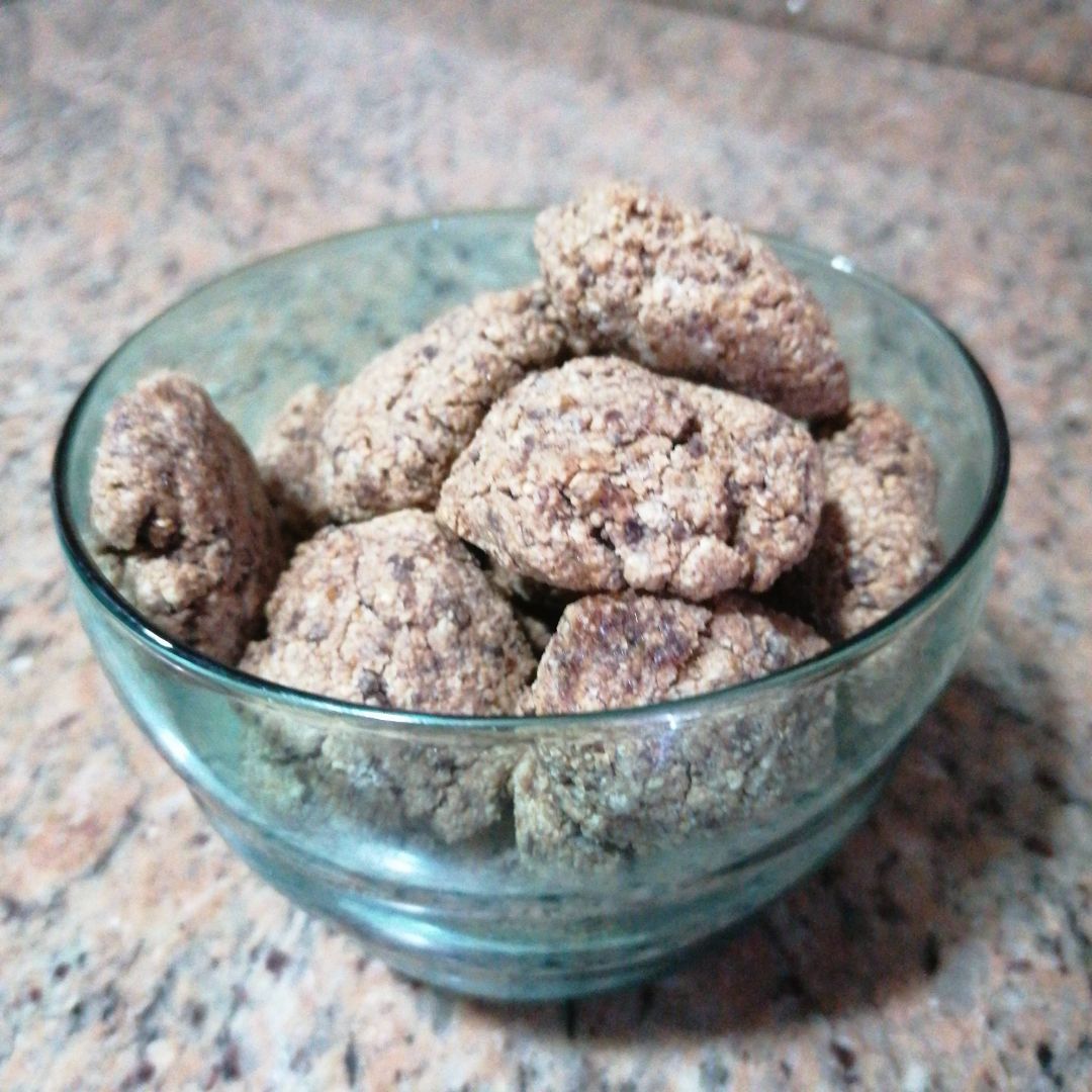 Galletas de integrales  de avena y chocolate