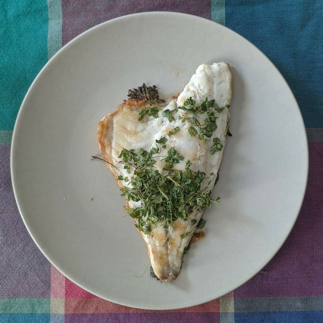Lubina a la plancha 🐟 Lubina a la plancha 🐟