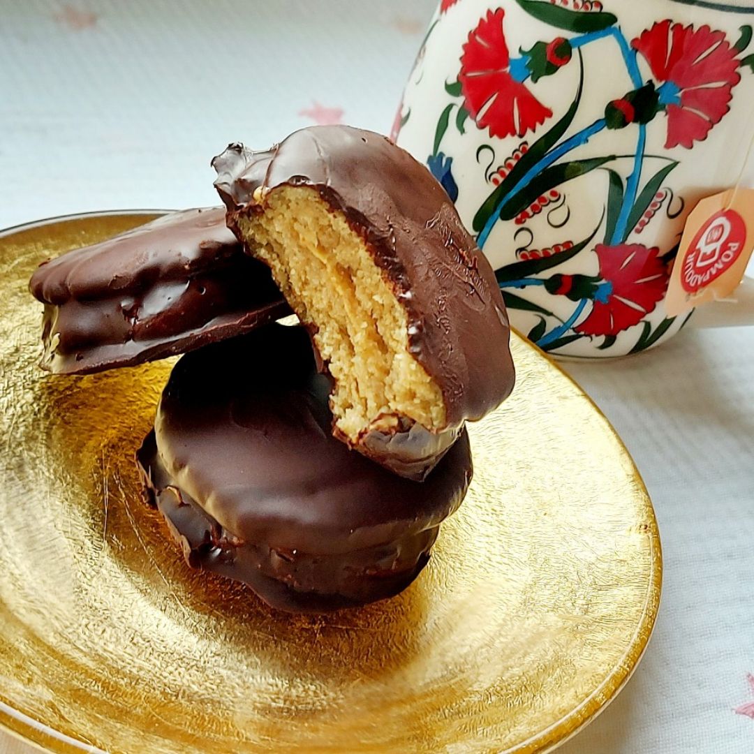 Galletas veganas rellenas al micro Galletas veganas rellenas al micro