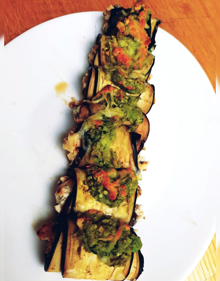 Canelones de berenjena Paso 7