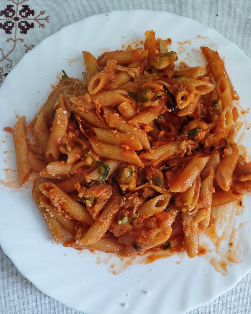 Pasta a la marinera Pasta a la marinera