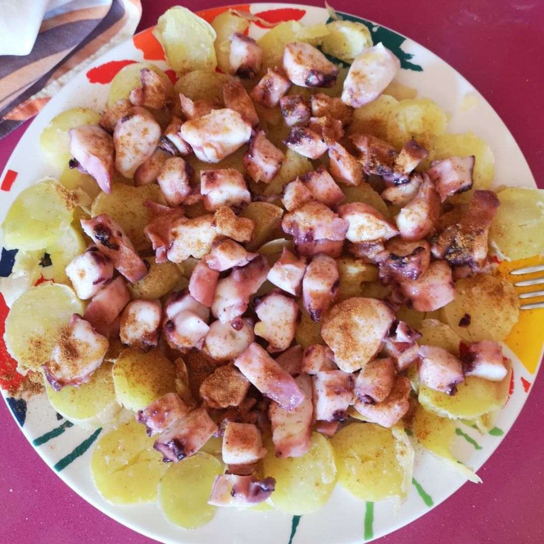 Pulpo a la gallega Pulpo a la gallega