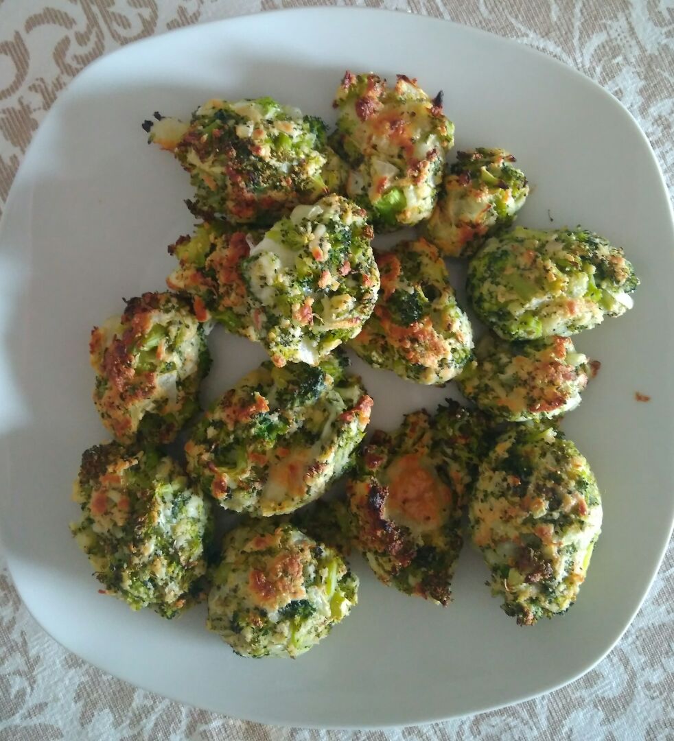 Croquetas de brócoli al horno Croquetas de brócoli al horno