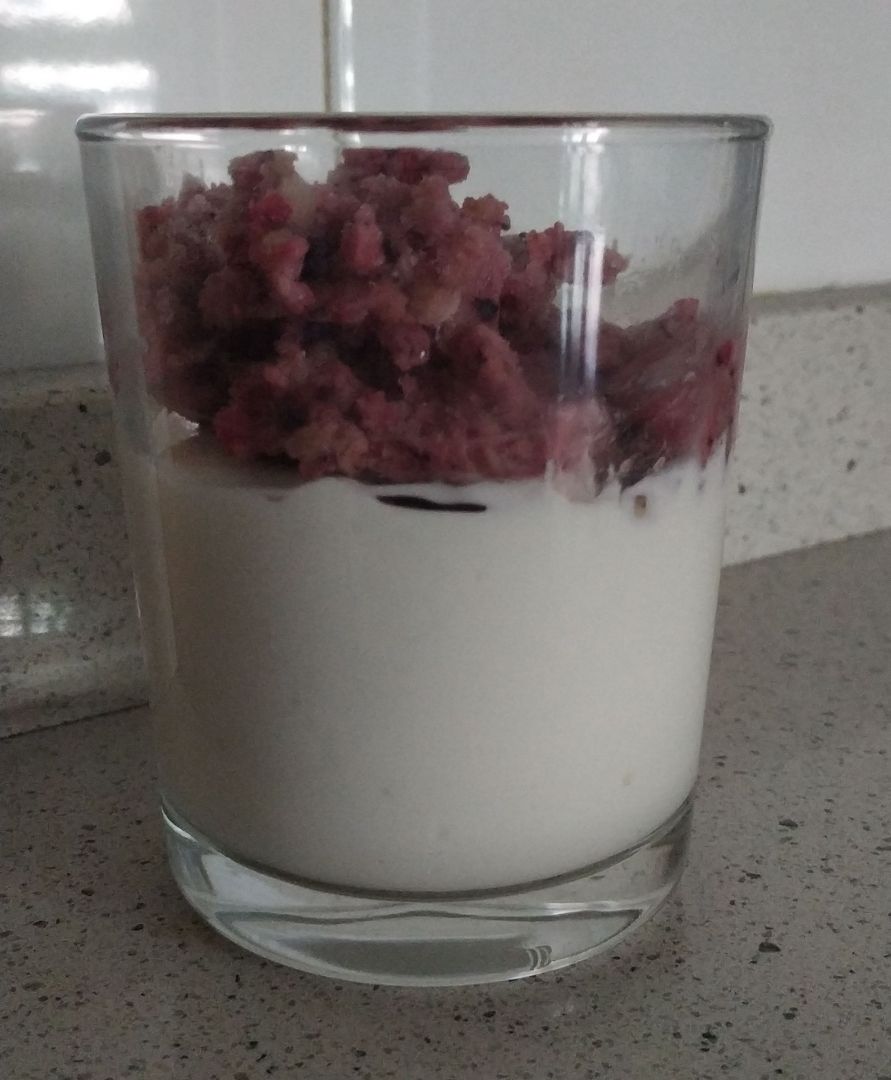 Helado de frutos rojos con plátano Paso 5 Helado de frutos rojos con plátano Paso 5