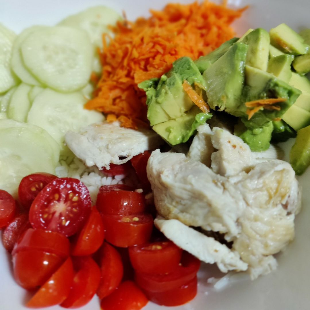 Poke de pollo Poke de pollo