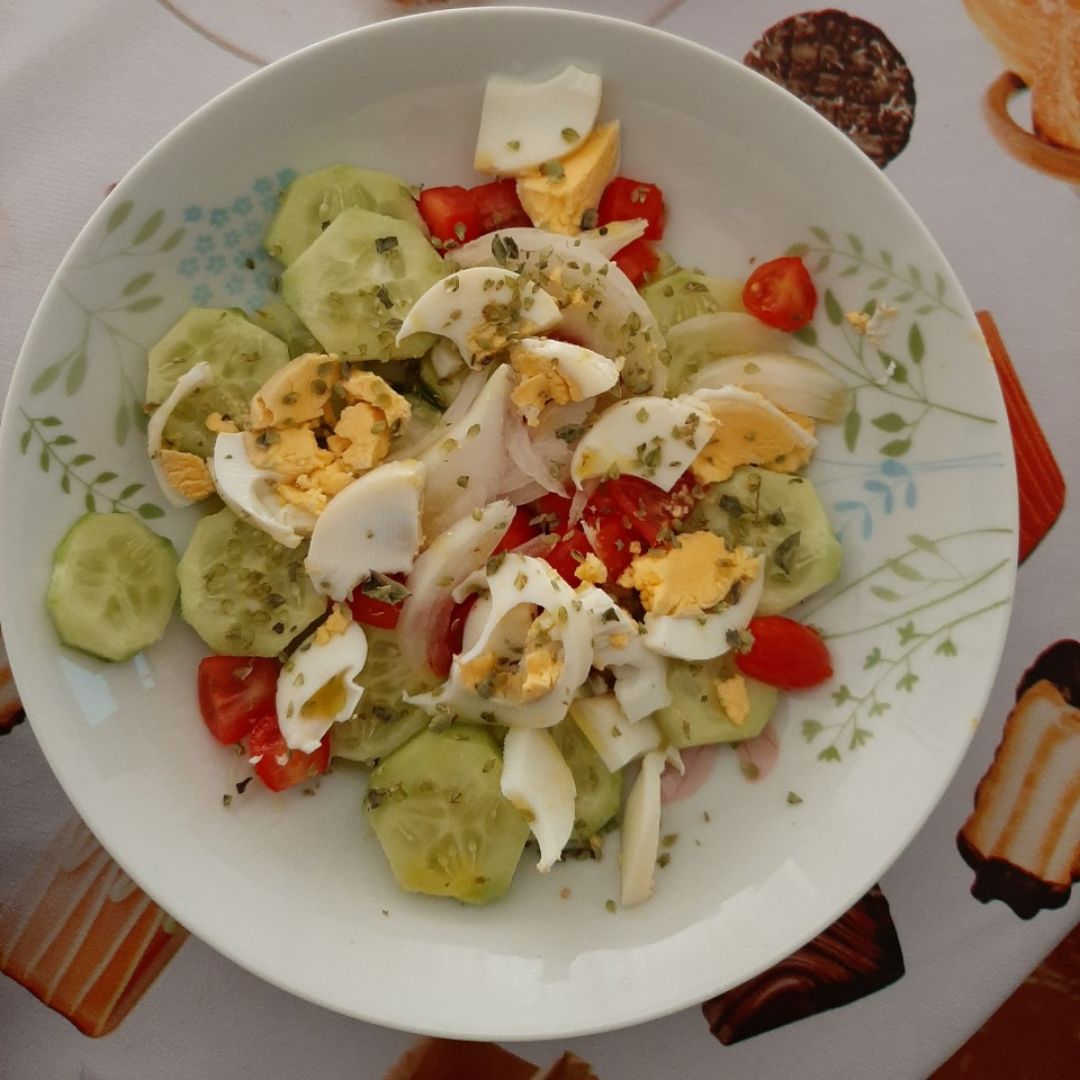 Ensalada fresquita de pepino Ensalada fresquita de pepino
