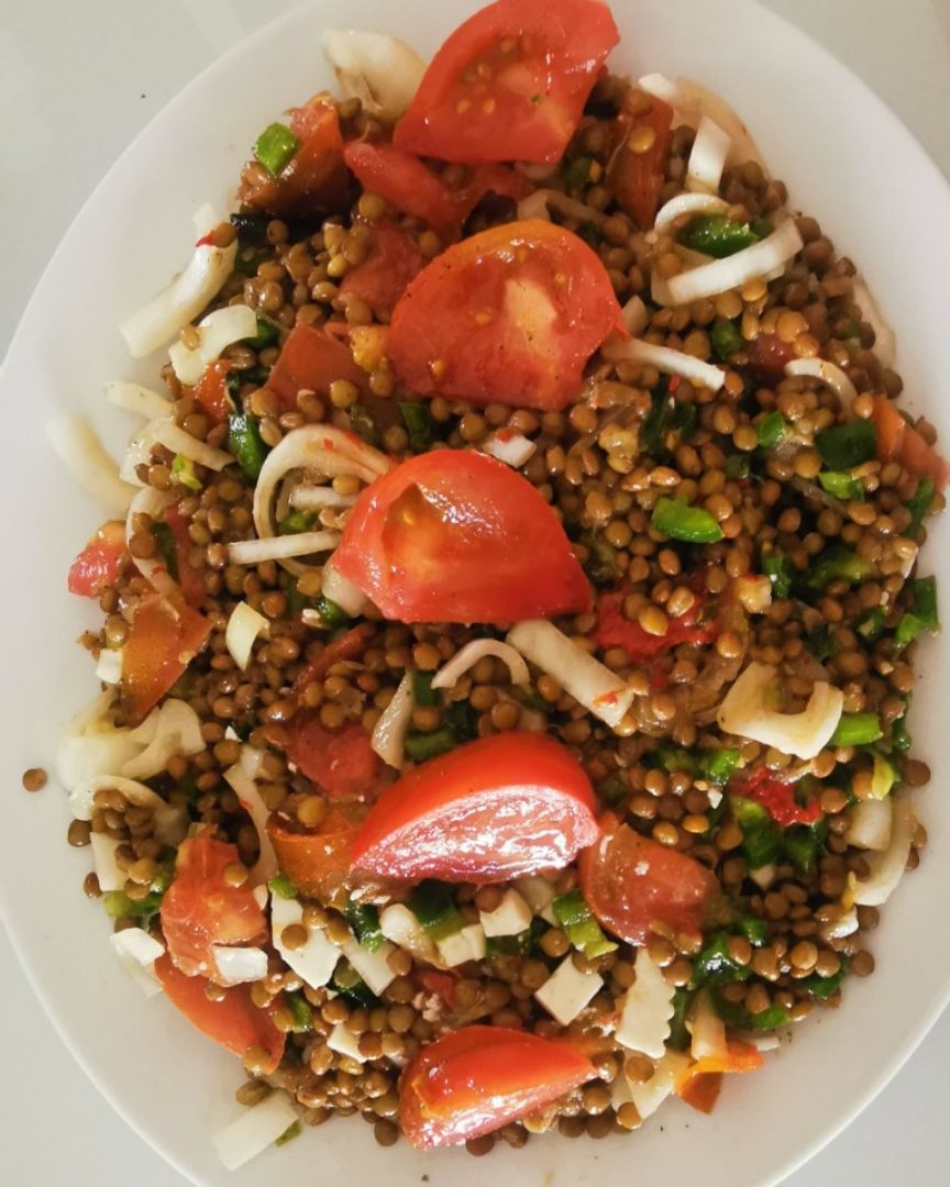 Ensalada de lentejas Ensalada de lentejas