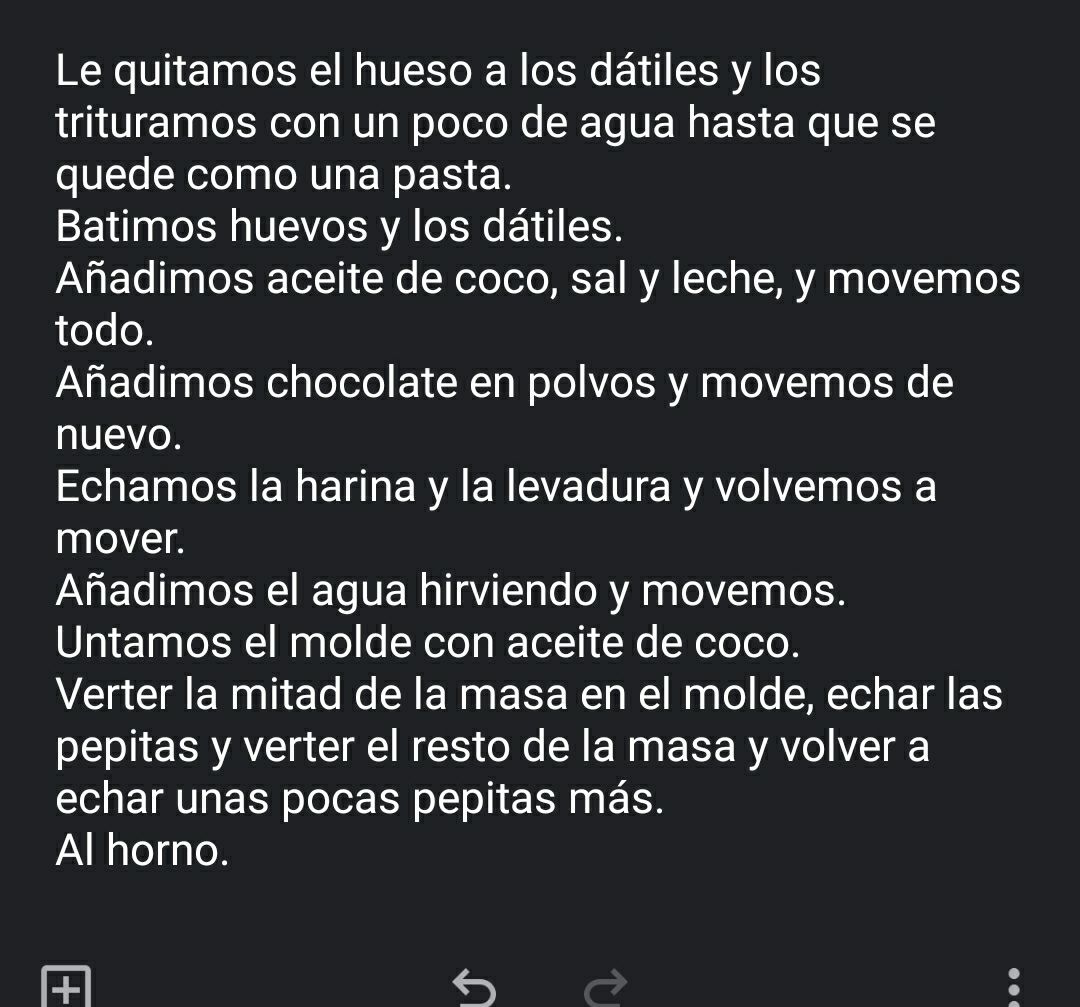 Brownie de chocolate Paso 0