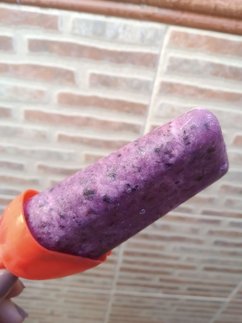Helado de arándanos Helado de arándanos