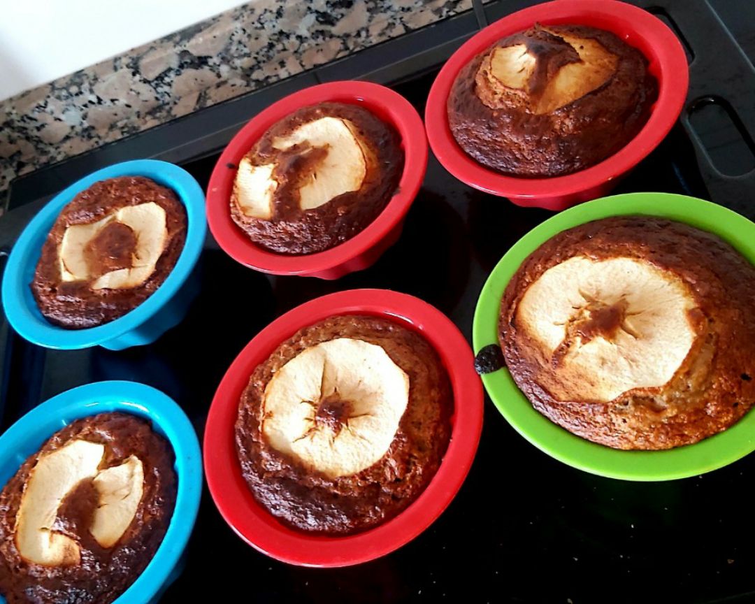 Bizcochitos de canela, manzana y mantequilla de cacahuetes Paso 3 Bizcochitos de canela, manzana y mantequilla de cacahuetes Paso 3