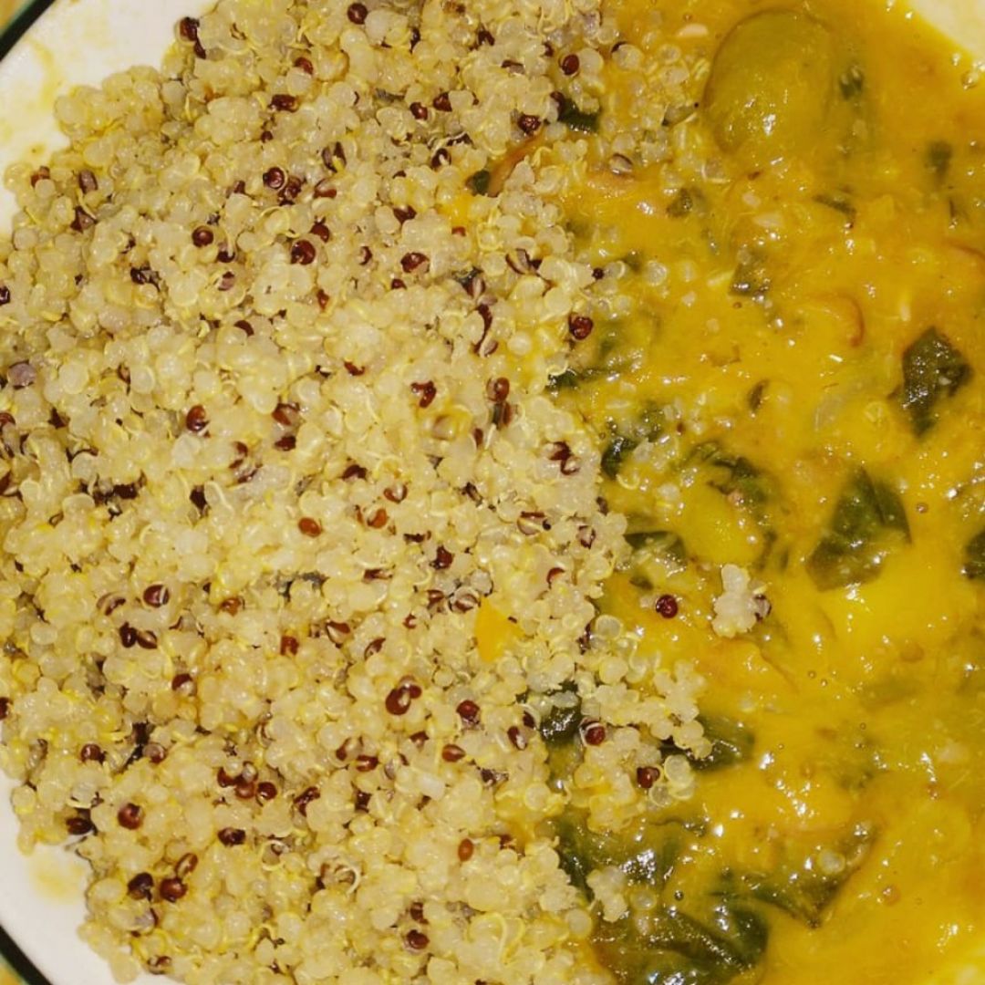 Guiso de hortalizas y alubias con quinoa🍵 Guiso de hortalizas y alubias con quinoa🍵
