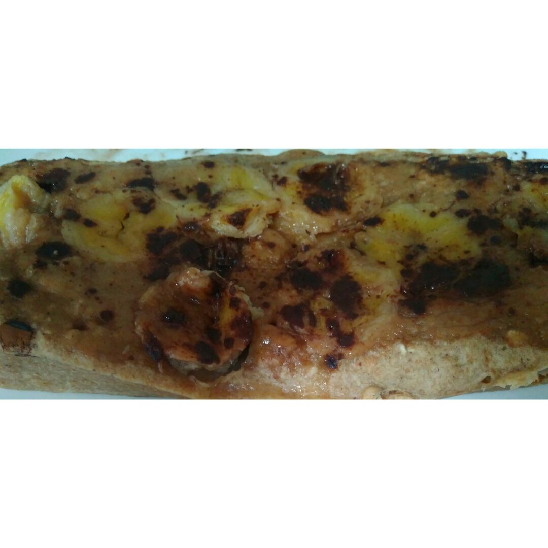 Bizcocho de plátano al microondas