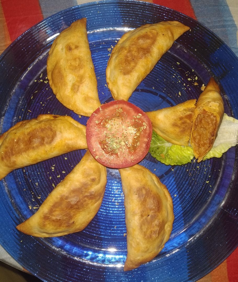 Empanadillas con sobras de risotto Empanadillas con sobras de risotto