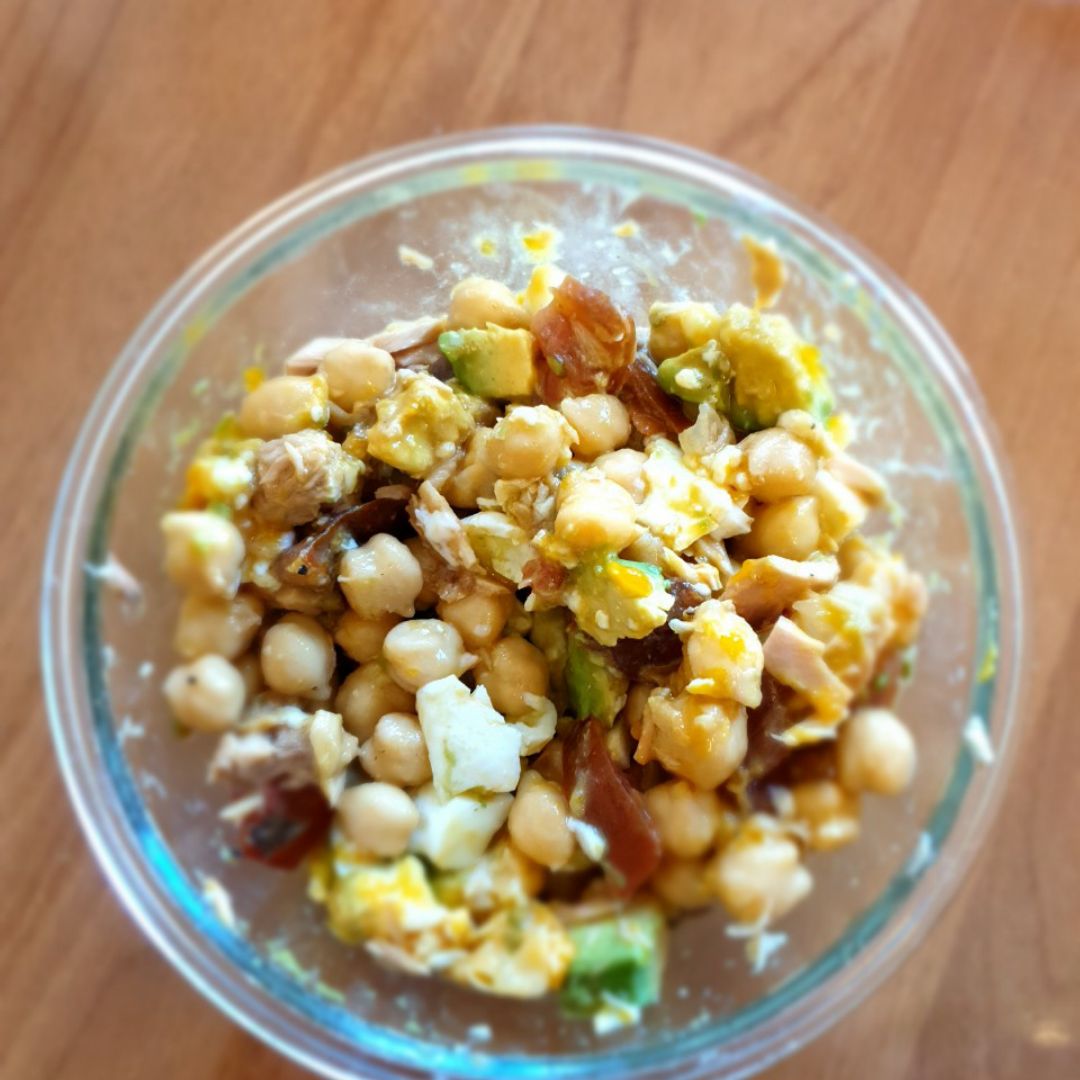 Ensalada completa garbanzos 