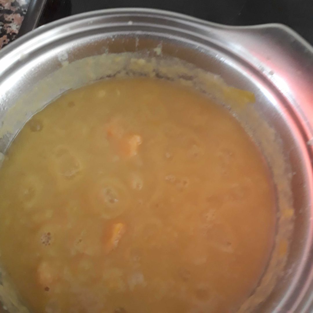 Porrusalda con calabaza Porrusalda con calabaza