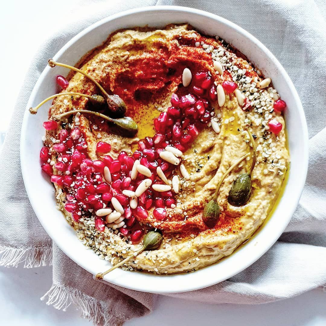 Hummus de calabaza asada y lentejas Hummus de calabaza asada y lentejas