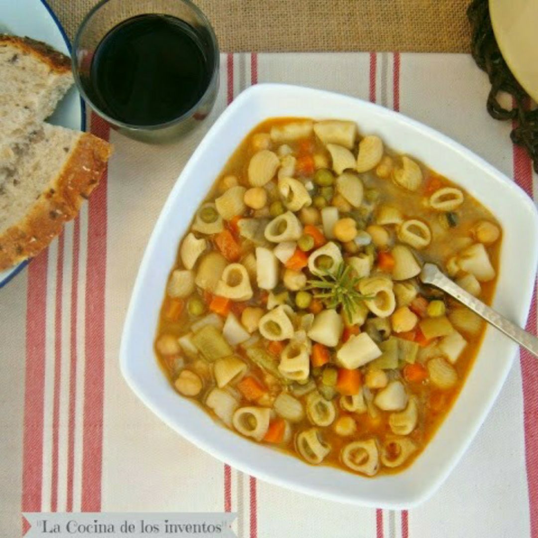 Sopa minestrone Sopa minestrone