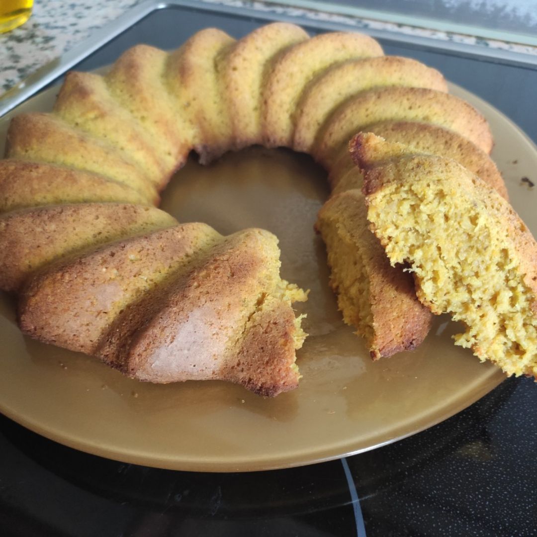 Bizcocho de naranja y avena Bizcocho de naranja y avena