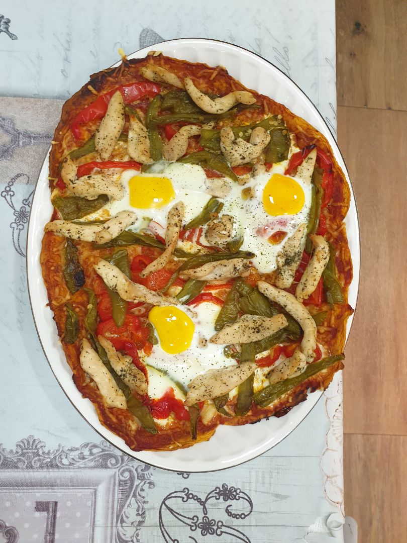 Pizza de masa fina 🍕 Pizza de masa fina 🍕