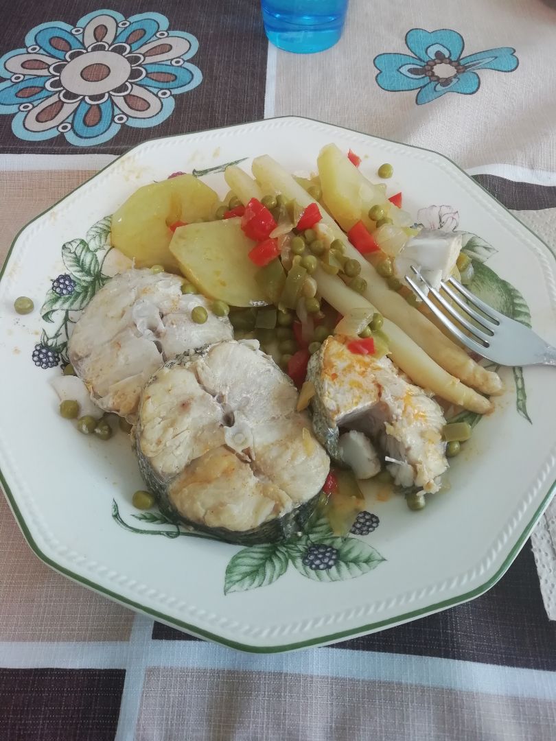 Merluza a la cazuela Merluza a la cazuela