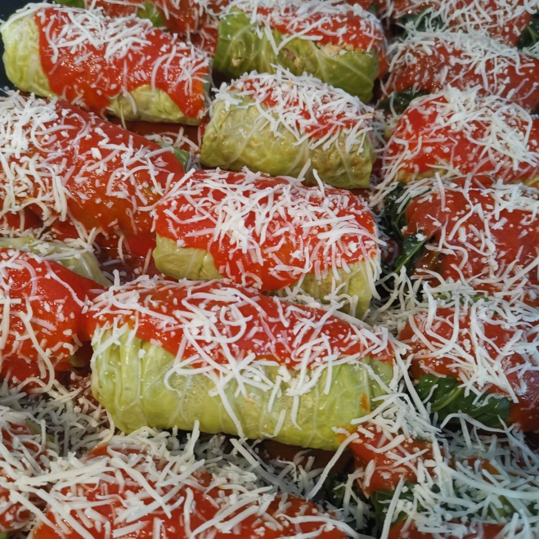 Rollitos de col rellenos Rollitos de col rellenos