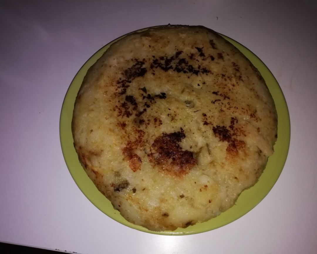 Tortilla de col y patata