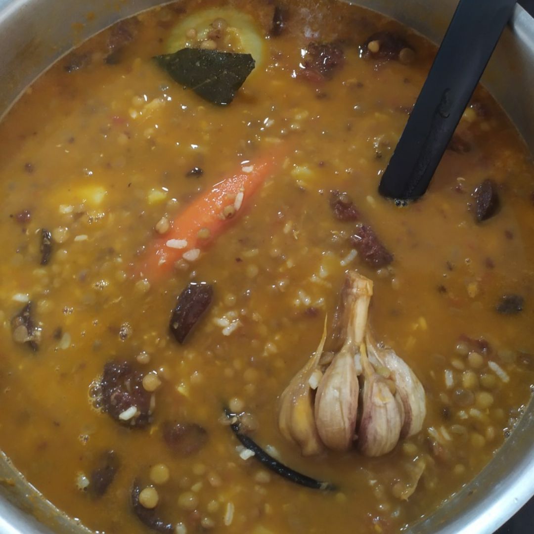 Lentejas con arroz Lentejas con arroz