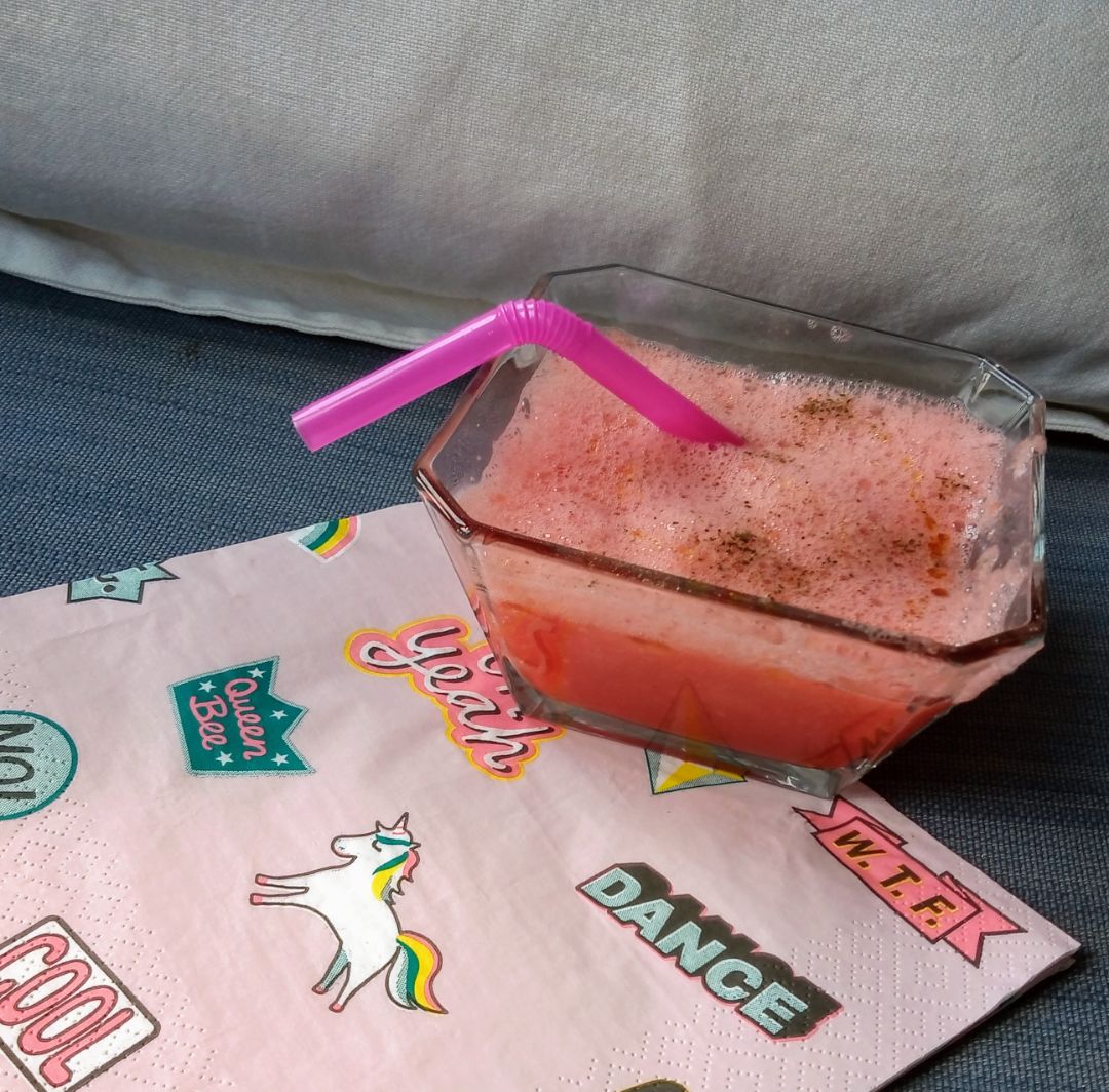 Gazpacho de sandía Gazpacho de sandía