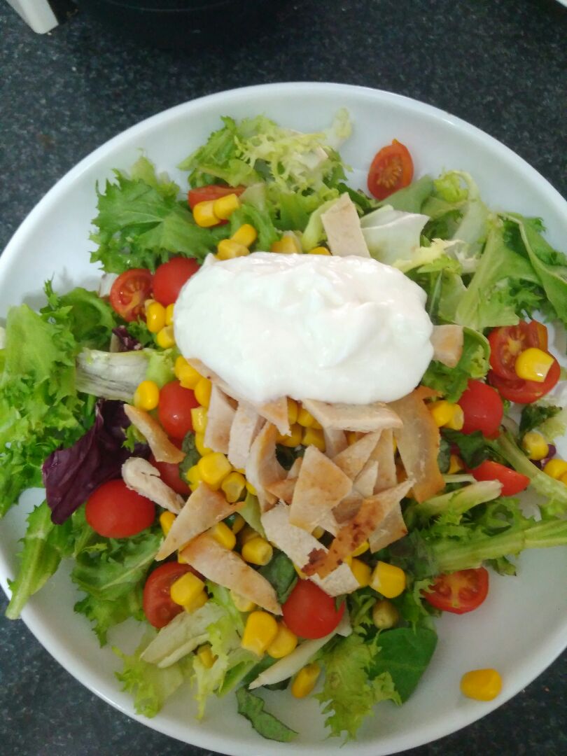 Ensalada con pollo Ensalada con pollo