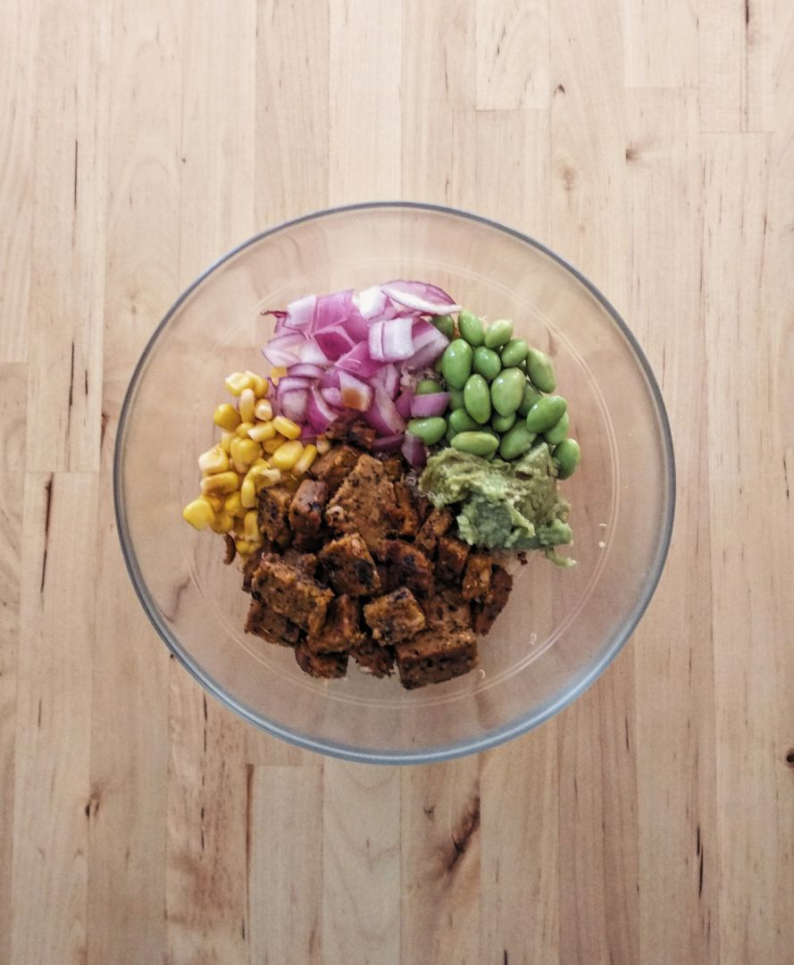 Poke veggie de quinoa Poke veggie de quinoa