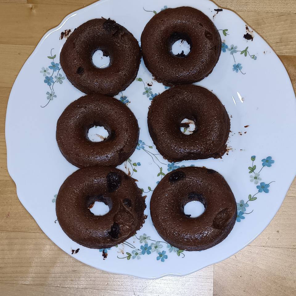Donuts de chocolate Donuts de chocolate