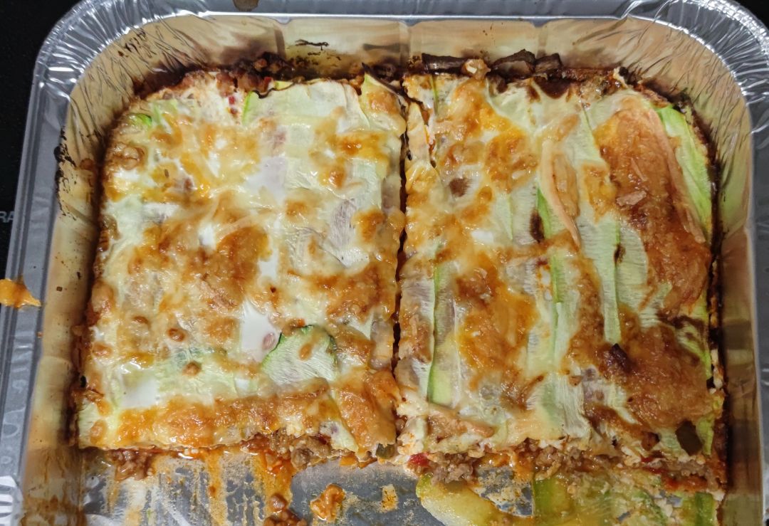 Lasaña de calabacin 