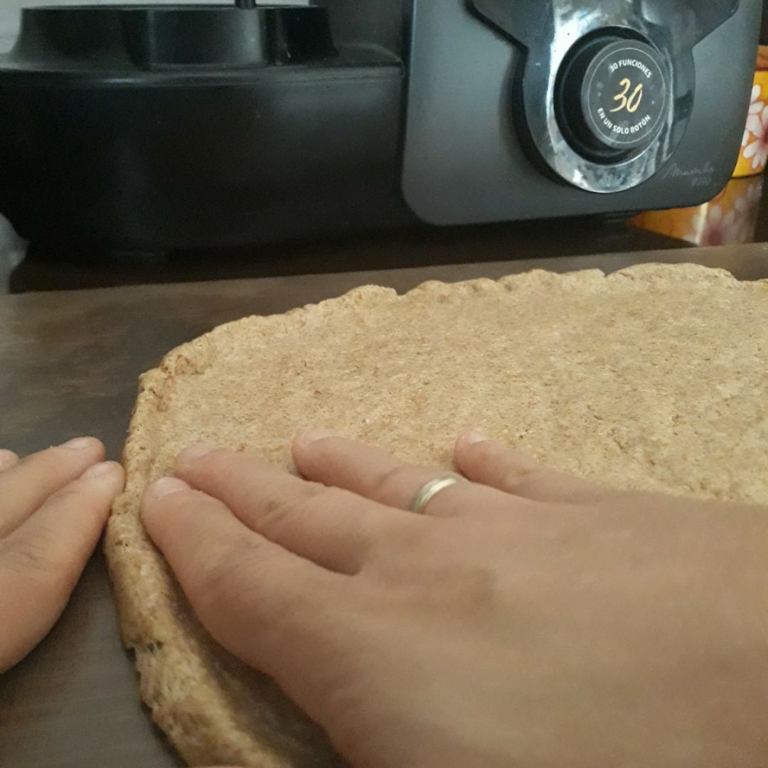 Masa de pizza con masa madre Paso 4 Masa de pizza con masa madre Paso 4