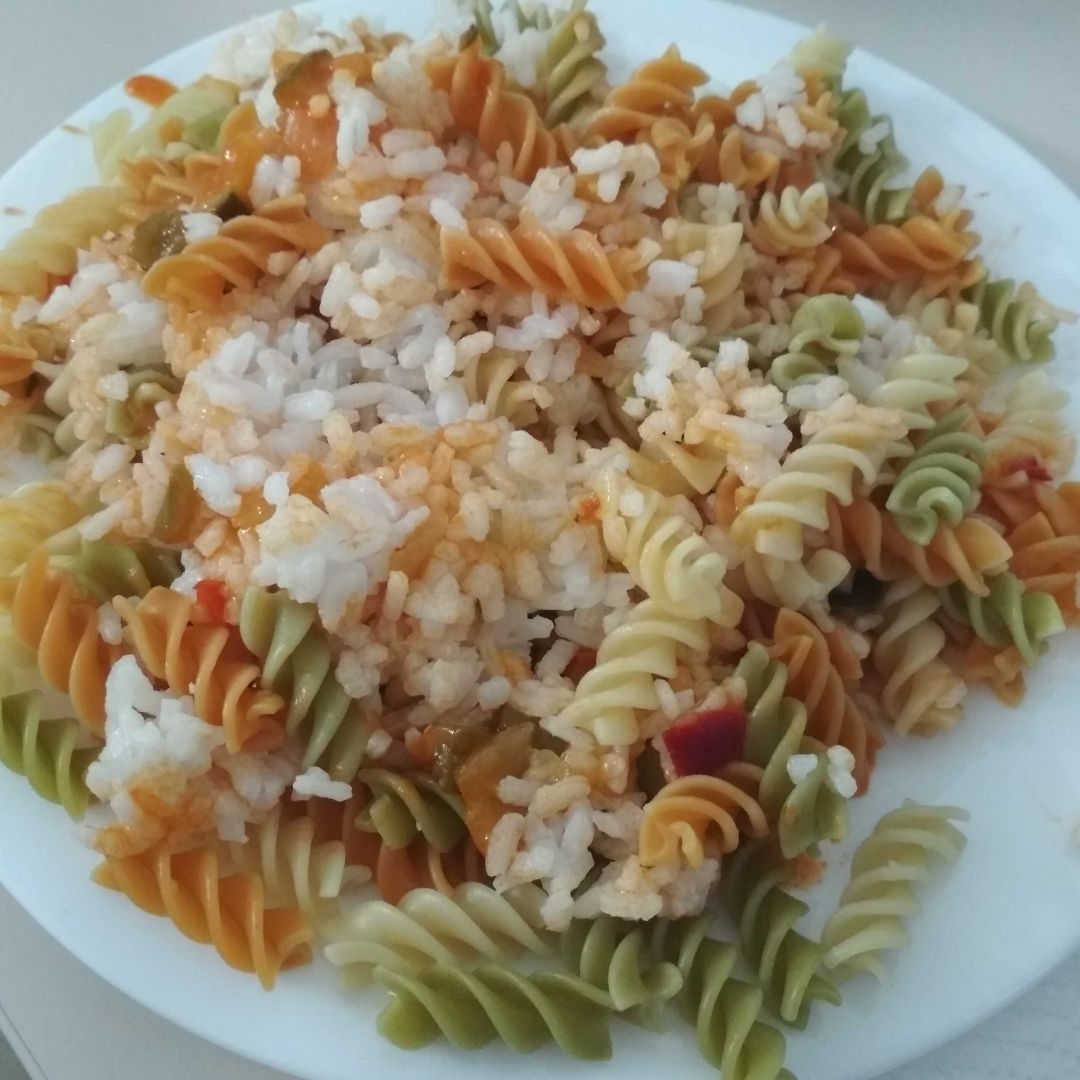 Macarrones hélice Macarrones hélice