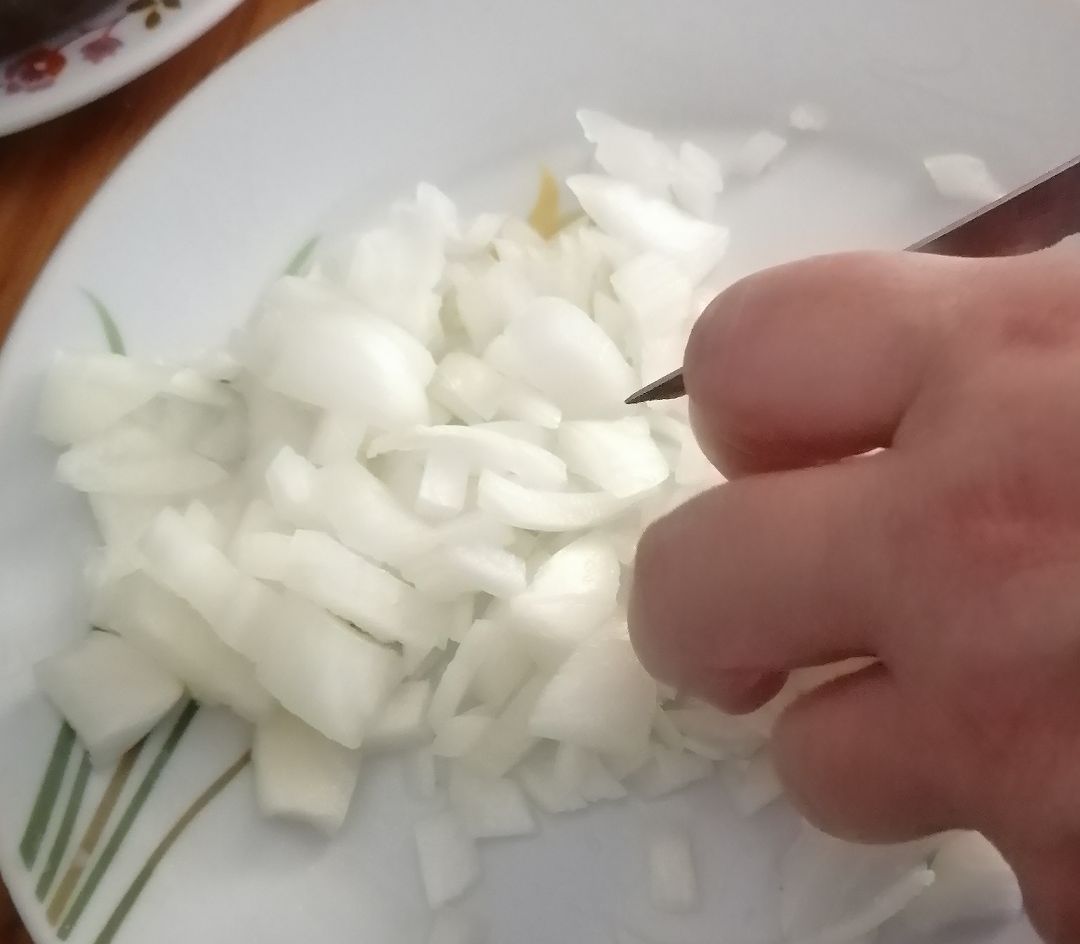 Crema de calabaza y espinacas Paso 0