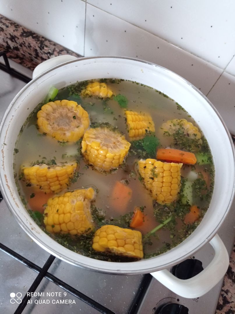 🍁Sopa✨de✨ Salmón🍁 Paso 0