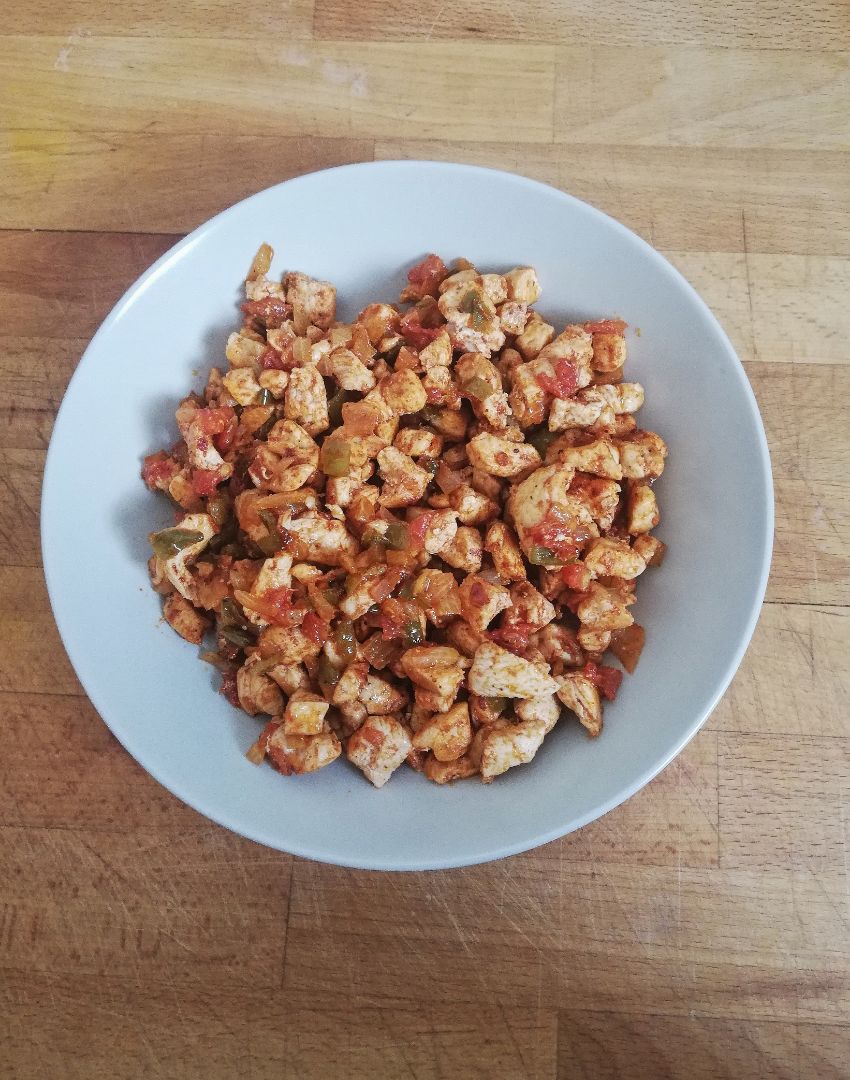 Pollo con verduras Pollo con verduras