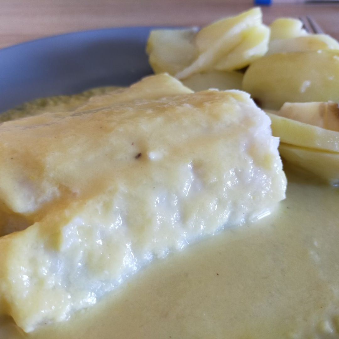 Pescado con salsa de naranja y patatas en Thermomix Pescado con salsa de naranja y patatas en Thermomix