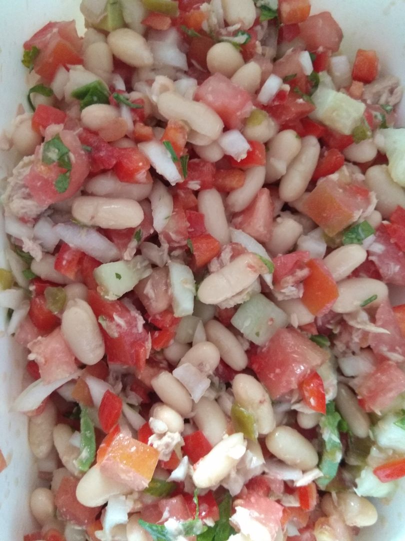 Ensalada de alubias