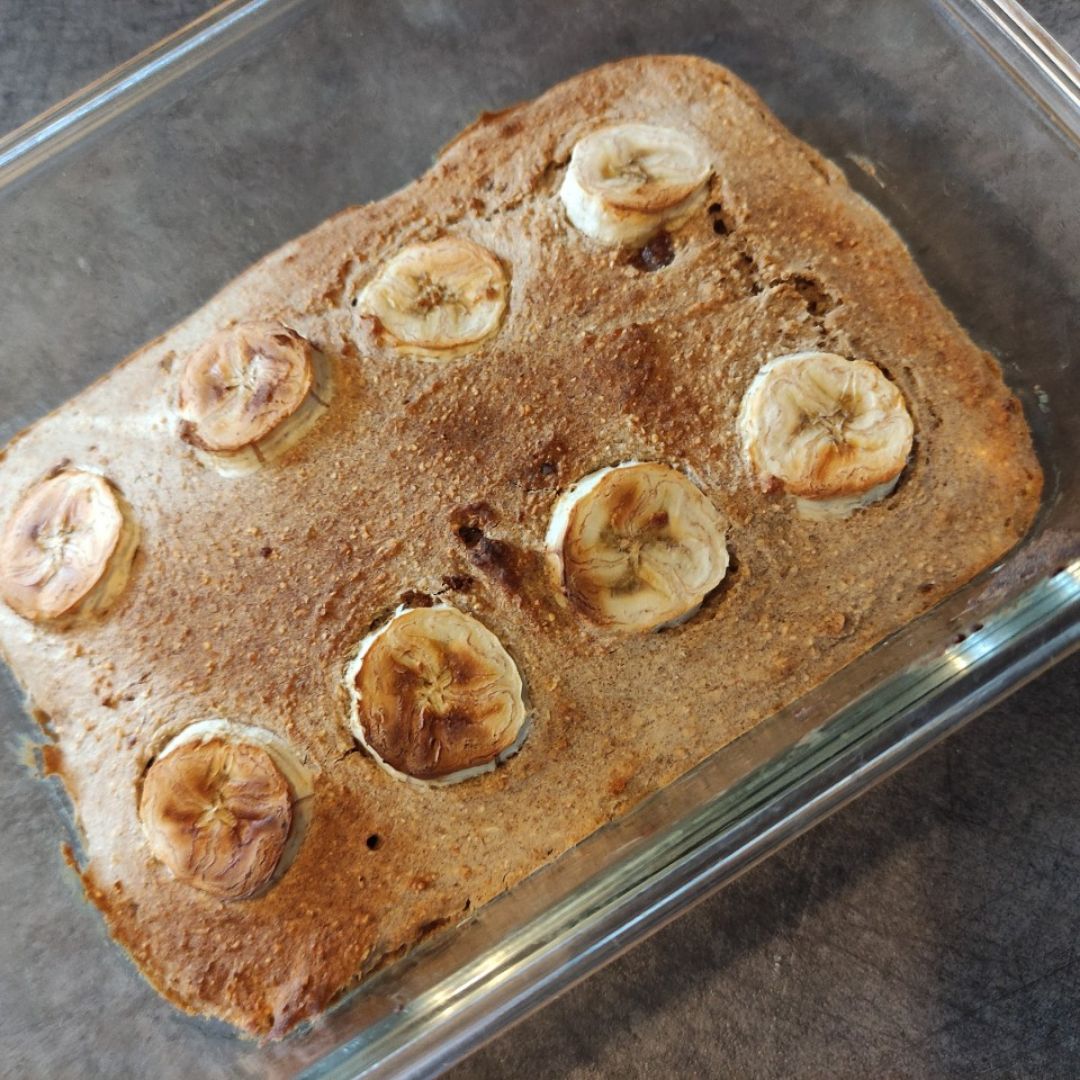 Vegan baked oats Vegan baked oats