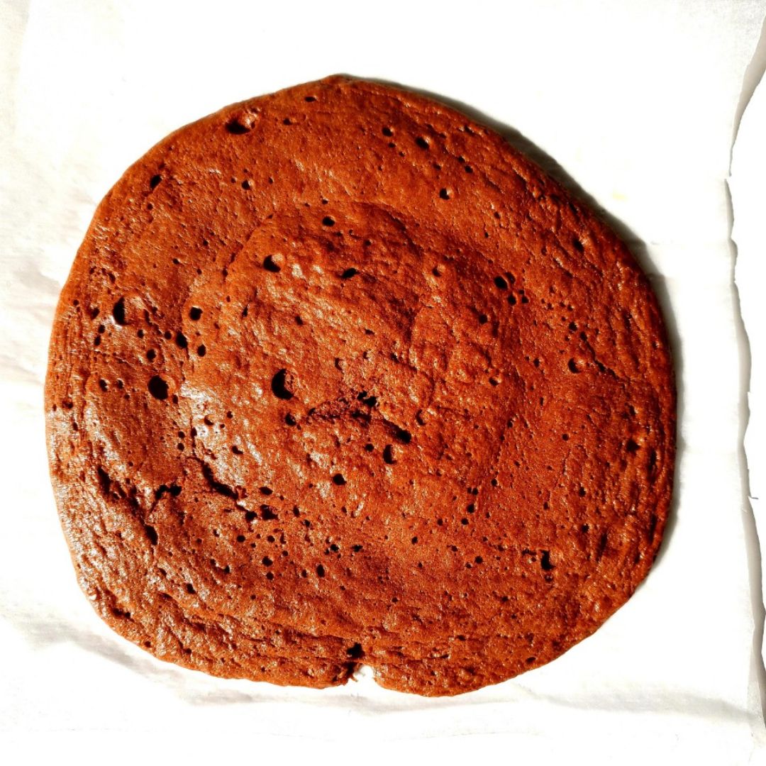 Galleta proteica 2 ingredientes 🍪 Paso 5 Galleta proteica 2 ingredientes 🍪 Paso 5