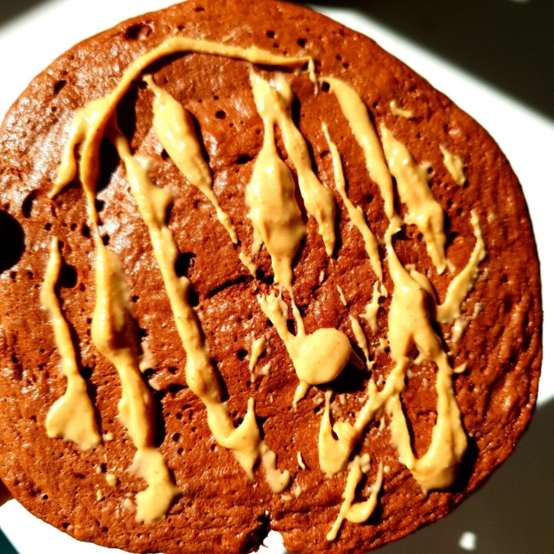 Galleta proteica 2 ingredientes 🍪 Paso 6 Galleta proteica 2 ingredientes 🍪 Paso 6