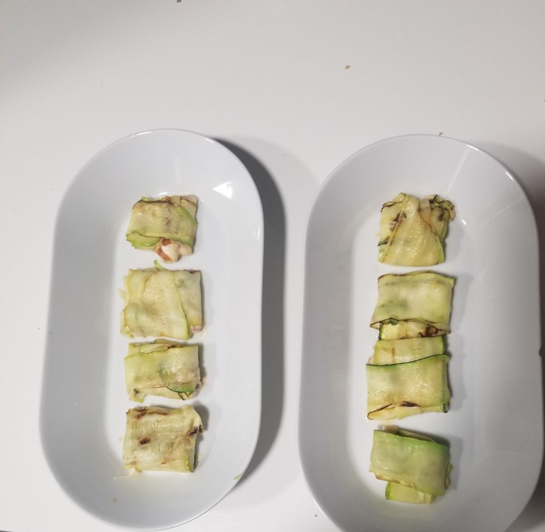 Raviolis de calabacín Raviolis de calabacín